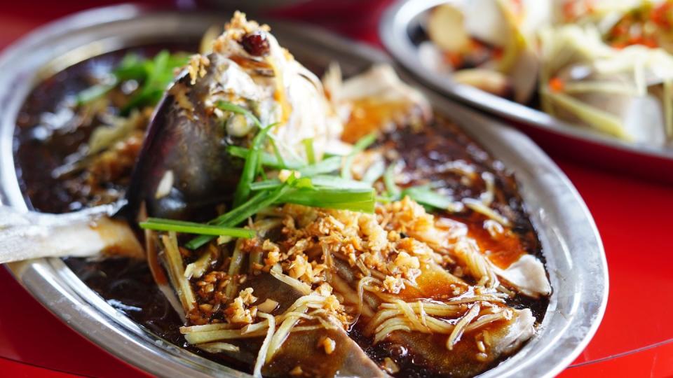 chinese style steamed fish