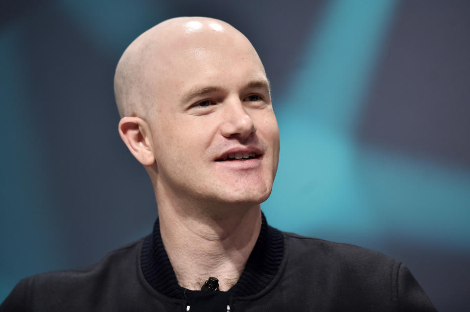 NEW YORK, NY - MAY 15:  Coinbase Founder and CEO Brian Armstrong attends Consensus 2019 at the Hilton Midtown on May 15, 2019 in New York City.  (Photo by Steven Ferdman/Getty Images)