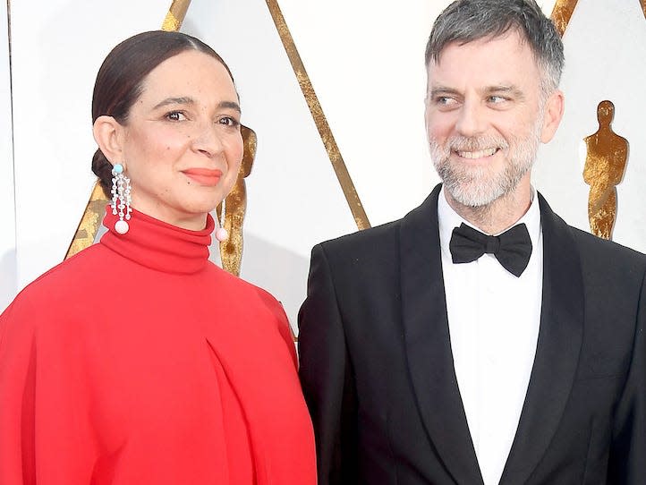 Maya Rudolph and Paul Thomas Anderson