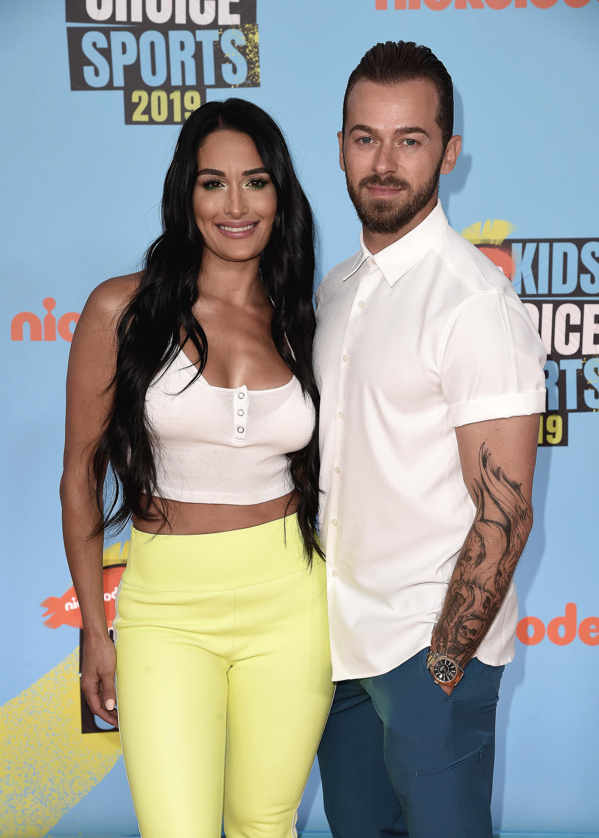 Nikki Bella, Artem Chigvintsev's Son Matteo's Baby Album: Pics