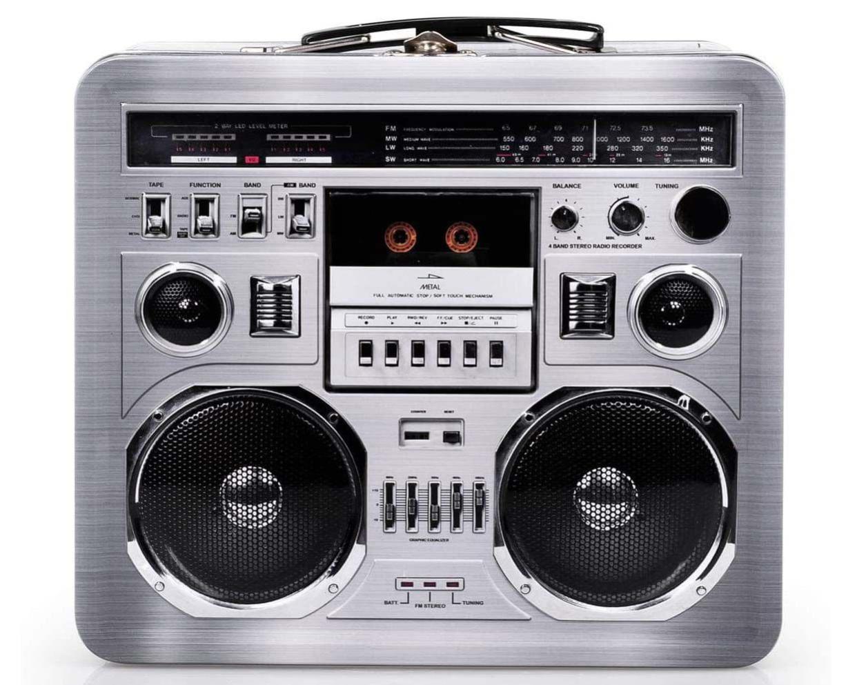 Retro Boombox Radio Lunchbox 