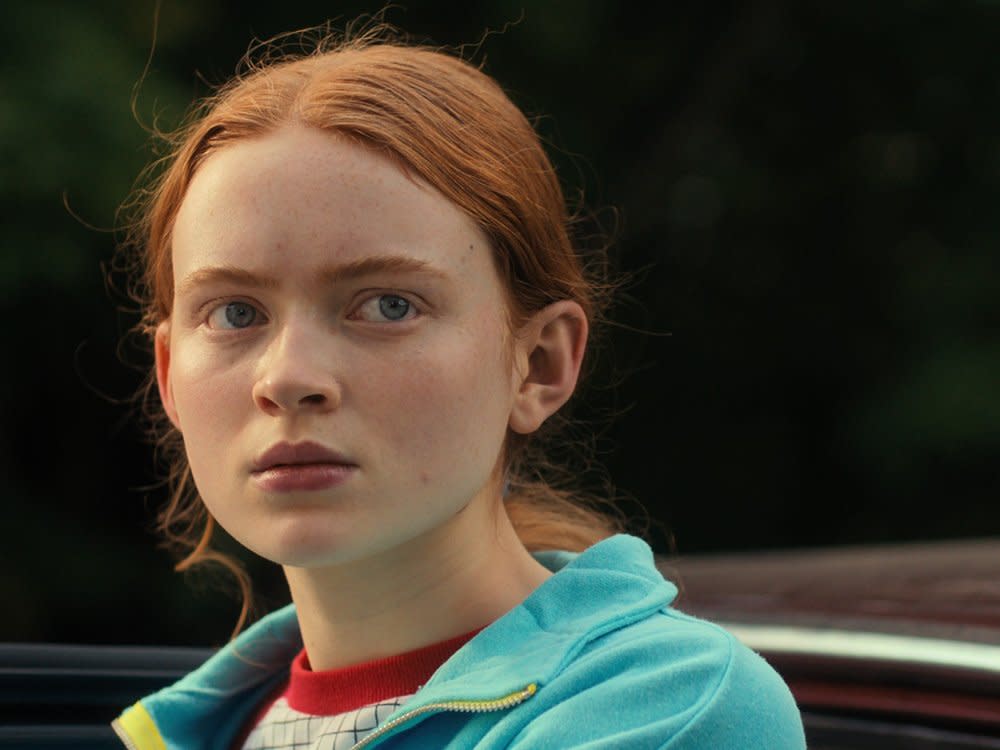 Darstellerin Sadie Sink in "Stranger Things". (Bild: Netflix)