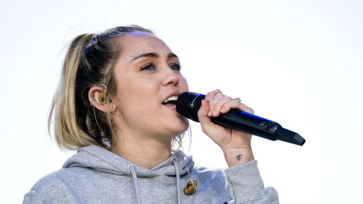 Miley Cyrus hat ihr Haus verloren. Foto: Andrew Harnik