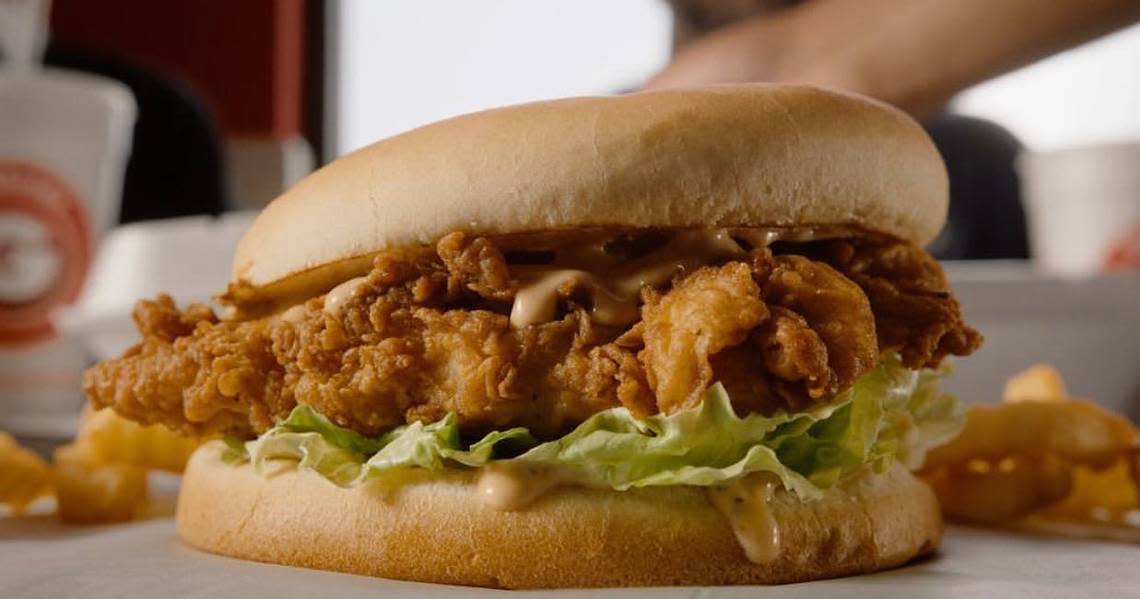 Want your chicken fingers on a toasted bun with lettuce and sauce? You can do that.