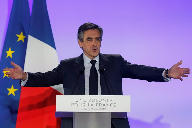 Francois Fillon, - Credit: Regis Duvignau/Reuters