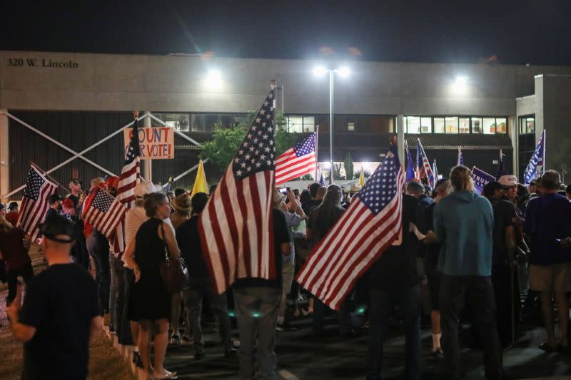 Protest following the 2020 U.S. presidential election in Phoenix, Arizona