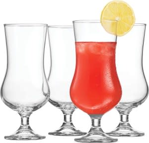 Terran Hurricane Cocktail Glasses, 21 oz
