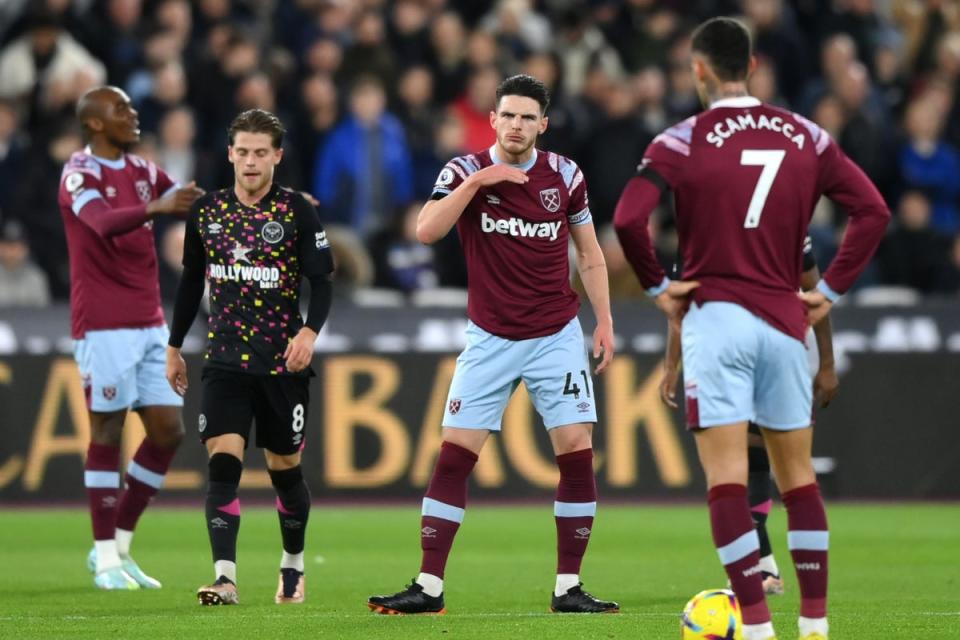 Struggling: The pressure is on West Ham  (Getty Images)