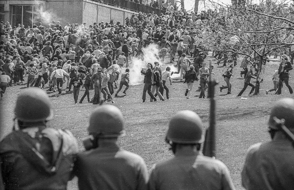 Getty Images has released new photos of the Kent State shootings, 49 years after they happened.