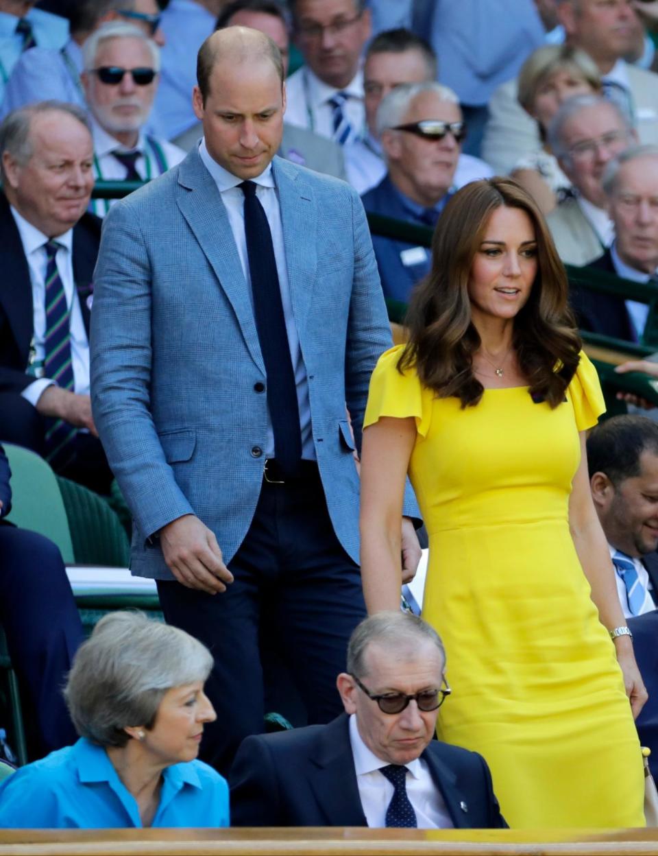 Wimbledon men's final 2018: William and Kate join host of stars including Benedict Cumberbatch and Eddie Redmayne in royal box