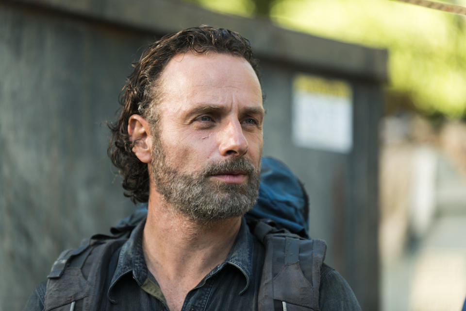 <p>Andrew Lincoln as Rick Grimes (Credit: Gene Page/AMC) </p>