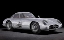 <p><strong>Sold by RM Sotheby's for $145 million, May 2022</strong></p><p>A 1955 Mercedes-Benz 300 SLR Uhlenhaut Coupé is the most expensive car ever sold after changing hands for €135 million - the equivalent of £114.4 million, at an RM Sotheby's auction in May 2022. The car was just one of two ever produced. It was previously owned by Mercedes-Benz and the proceeds went to help establish a new charity.</p>