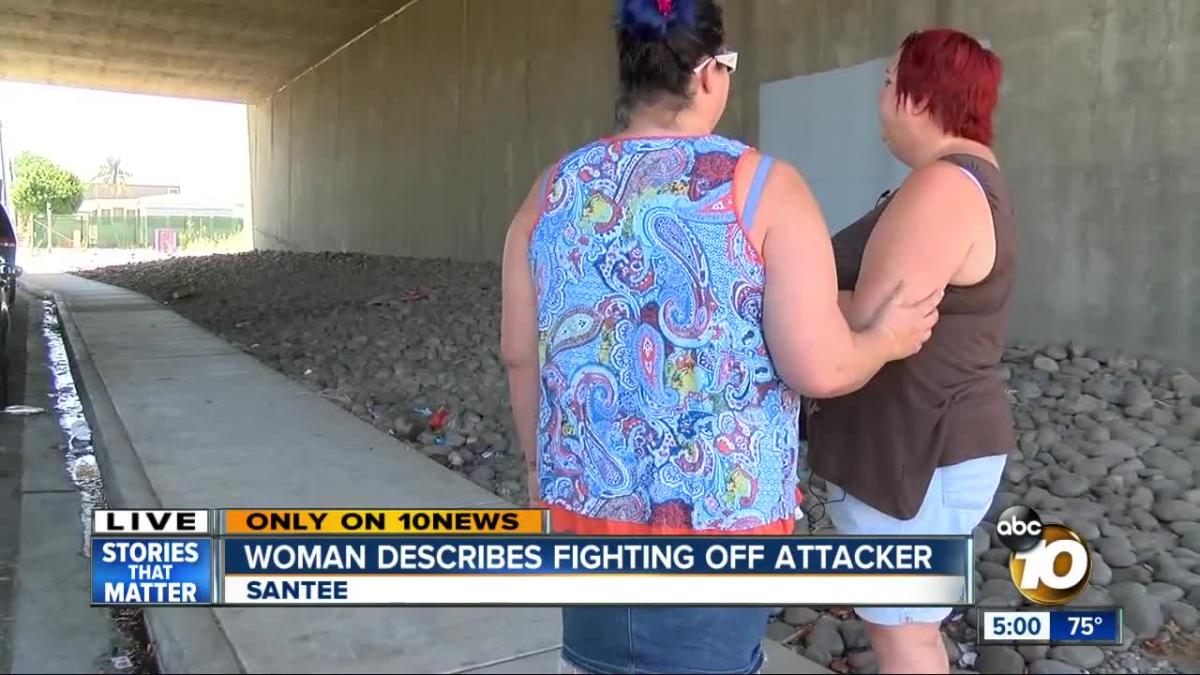 Woman Describes Fighting Off Attacker 