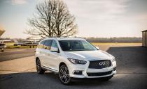 <p><strong>Infiniti's American Models</strong></p><p>• <a rel="nofollow noopener" href="https://www.caranddriver.com/infiniti/qx60" target="_blank" data-ylk="slk:QX60;elm:context_link;itc:0;sec:content-canvas" class="link ">QX60</a></p>