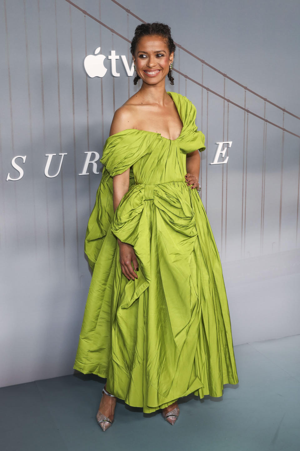 FILE - Gugu Mbatha-Raw attends the Apple TV+ premiere of "Surface" at the Morgan Library on Monday, July 25, 2022, in New York. Mbatha-Raw turns 40 on April 21. (Photo by Andy Kropa/Invision/AP, File)