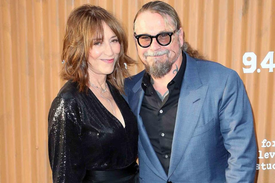 Katey Sagal (left) and Kurt Sutter