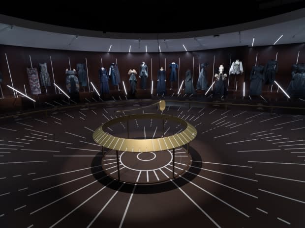 Inside the first "clock" room in "About Time."