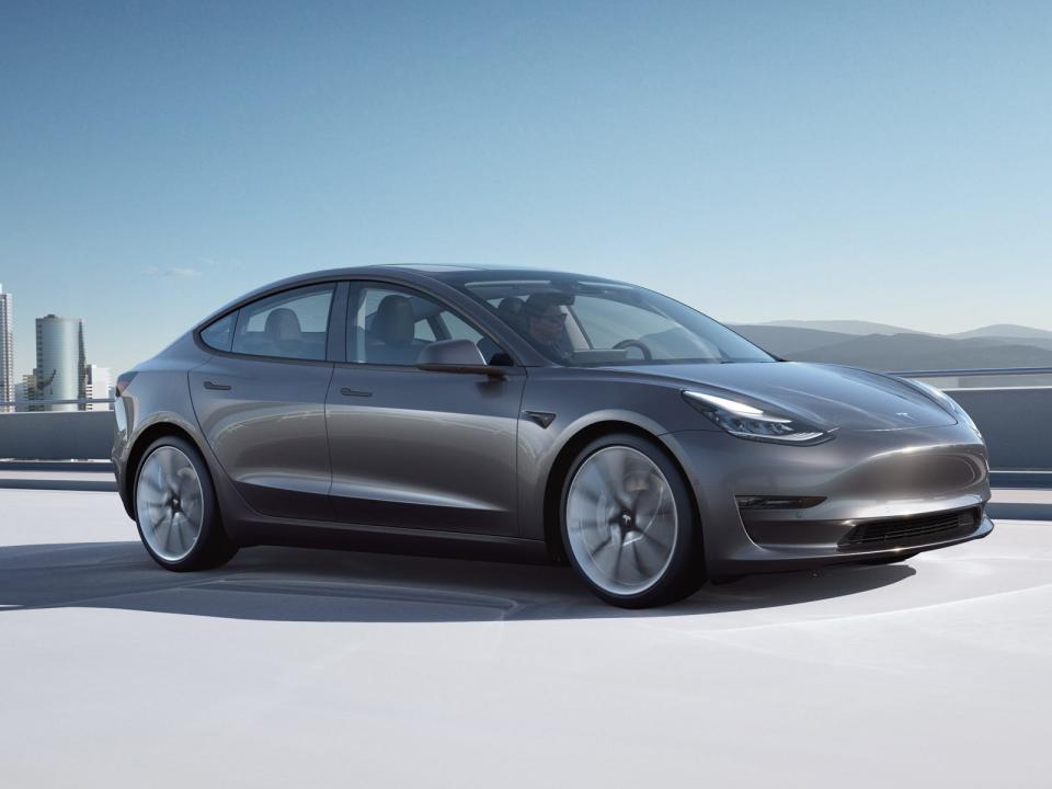 The Tesla Model 3.