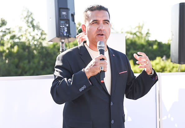 NEW YORK, NEW YORK – OCTOBER 15: Buddy Valastro speaks at the Ultimate Pizza Party hosted by Buddy Valastro during the Food Network New York City Wine & Food Festival presented by Capital One on October 15, 2022 in New York City. (Photo by Daniel Zuchnik/Getty Images for NYCWFF)