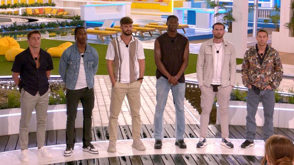 sean, omar, ciaran, ayo, ronnie, joey, love island 2024