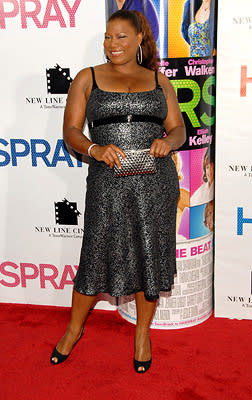 Queen Latifah at the New York premiere of New Line Cinemas' Hairspray