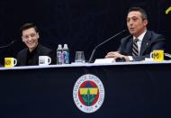 Fenerbahce unveil new signing Mesut Ozil