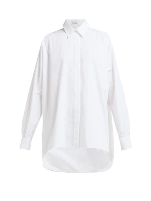 Batwing Cotton Shirt