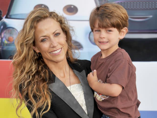 Gregg DeGuire/FilmMagic Sheryl Crow and son Wyatt arrive at the World Premiere of Disney Pixar's "Cars 2"