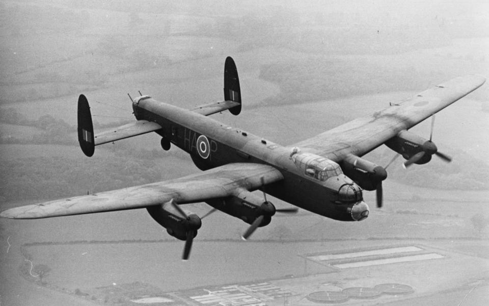 A Lancaster Bomber - Hulton Archive
