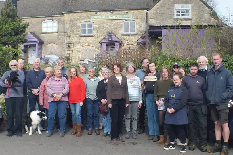 Dozens of residents are opposed to plans to convert the Old Neighbourhood Inn into a private home