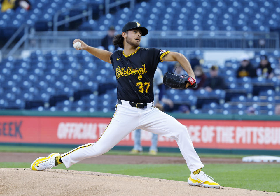 Jared Jones。(Photo by Justin K. Aller/Getty Images)