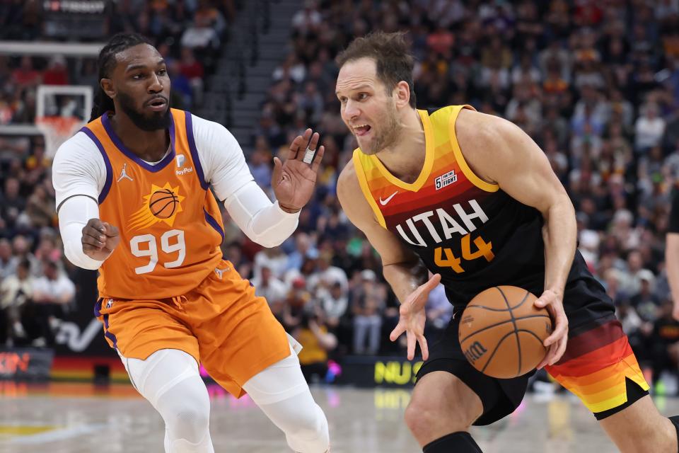 Could Bojan Bogdanovic be a potential Phoenix Suns' trade target now that Kevin Durant is off the board?