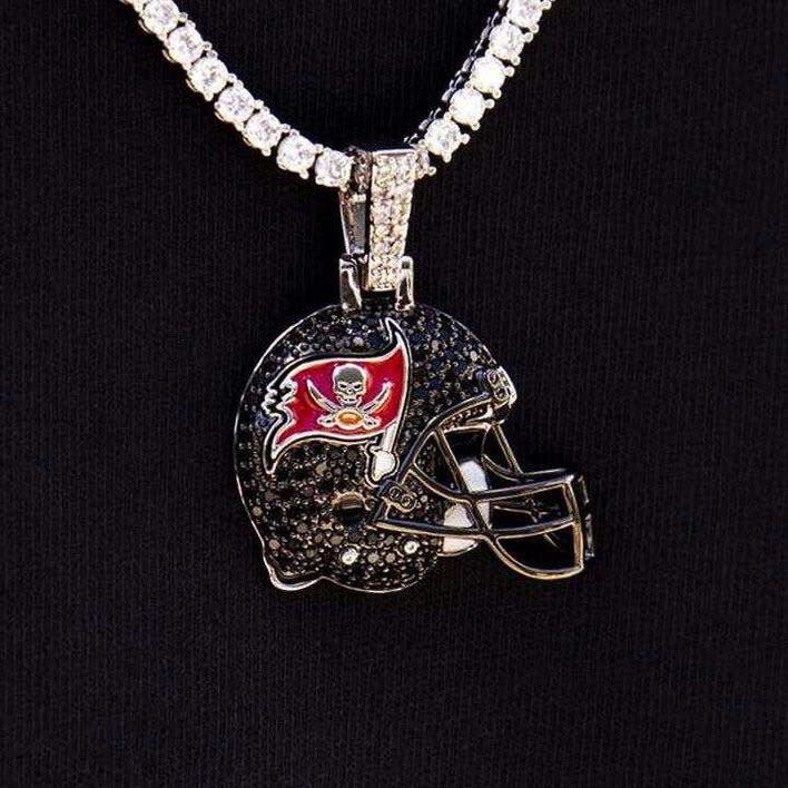 Tampa Bay Buccaneers Helmet Pendant