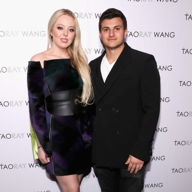 Tiffany Trump con su prometido Michael Boulos credit:Bang Showbiz