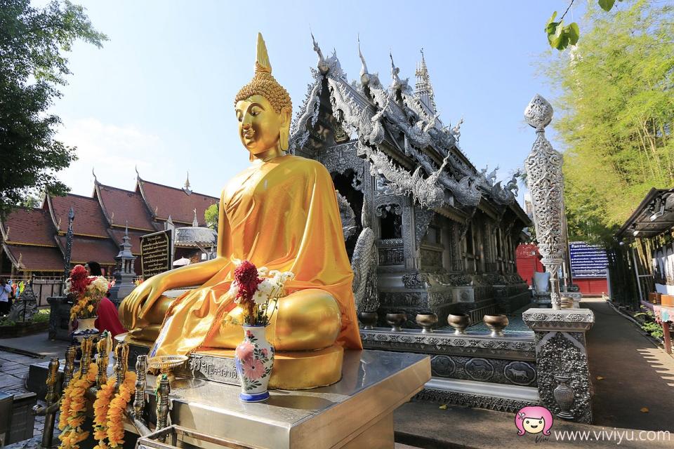 Wat Srisuphan,วัดศรีสุพรรณ,泰國,泰國住宿,泰國旅遊,清邁廟宇,清邁景點,素攀寺 @VIVIYU小世界