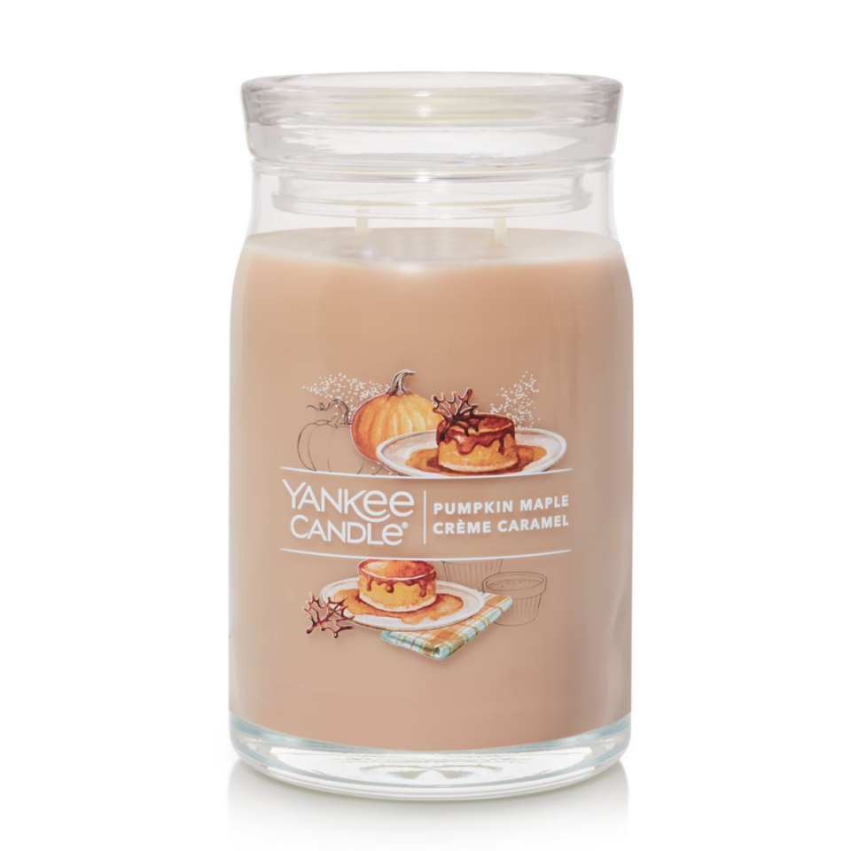 Yankee Candle Pumpkin Maple Créme Caramel