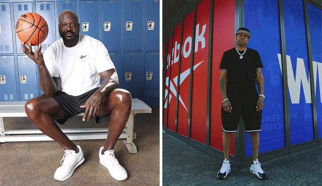 NBA Icons Unite at Reebok: Brand Names Shaquille O'Neal President of  Basketball, Allen Iverson as Vice President
