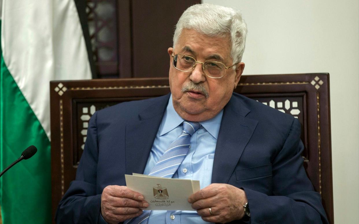 Palestinian President Mahmoud Abbas - EPA 