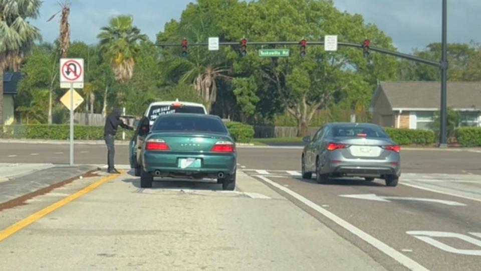 <div>Katherine Altagracia Guerrero De Aguasvivas was carjacked on April 11, 2024 in Winter Springs, Florida. A witness caught the incident on video. (Photo: Seminole County Sheriff's Office)</div>