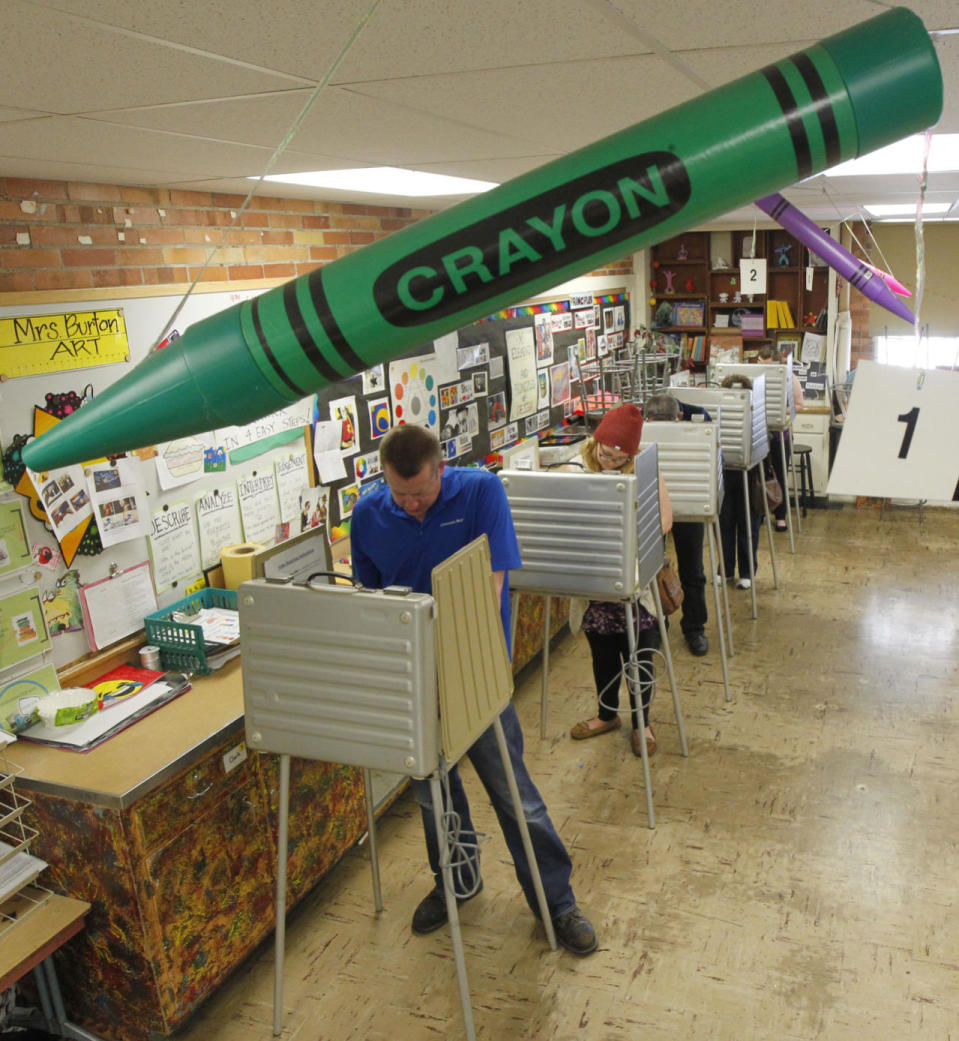 Big crayons