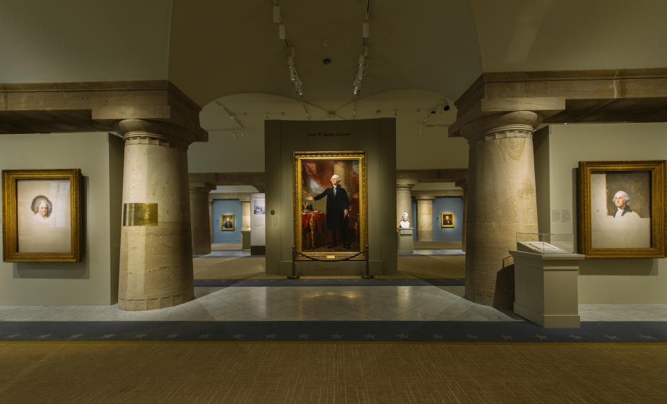 The existing halls of the National Portrait Gallery's presidential wing. (Photo: Courtesy of the Smithsonians National Portrait Gallery Photos by Matailong Du)