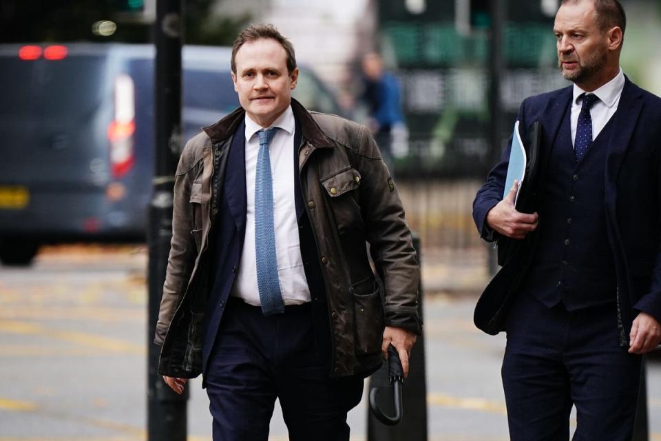 Tom Tugendhat has defended the Government’s record (PA Wire)