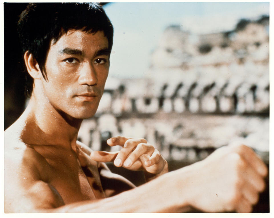 What, you thought we were going to forget Bruce Lee? <br /><br />The Asian action hero <a href="https://www.nytimes.com/2017/01/25/movies/bruce-lee-movies.html?_r=0" target="_blank">only starred in five feature films</a>&nbsp;as an adult before his death in 1973, but that's all it took for him to shatter the conception of Asian American masculinity as "weak."<br /><br />"Before Lee's time, Asian men had been largely depicted as emasculated and childlike -- coolies, domestics, etc. -- in American popular culture," Hye Seung Chung, an associate professor of film and media studies at Colorado State University,&nbsp;<a href="http://abcnews.go.com/Entertainment/story?id=771790&amp;page=1" target="_blank">told ABC News in 2005</a>.&nbsp;"Lee proved that the image of the Asian man can be tough, strong and sexy."