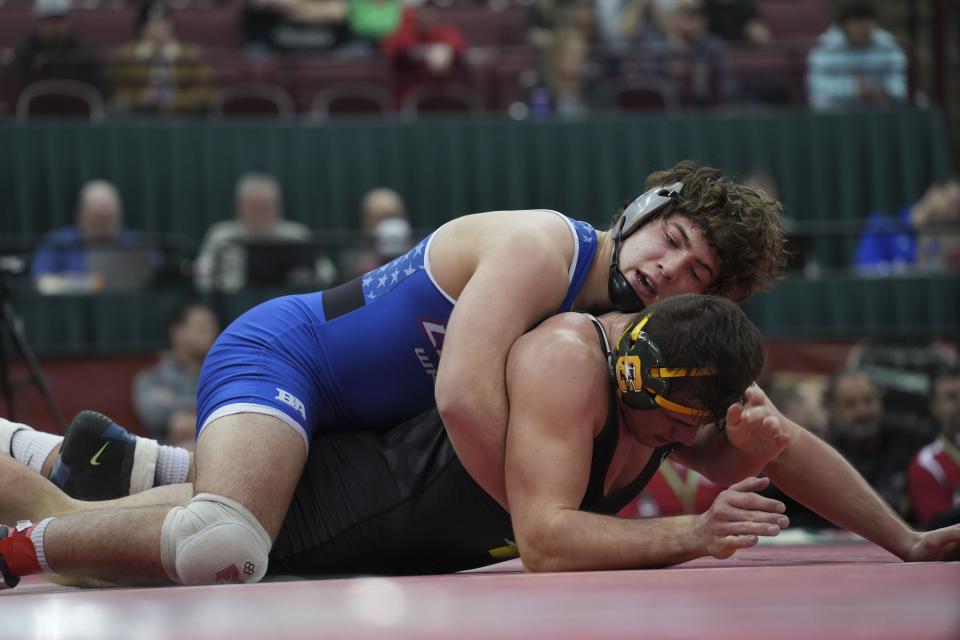 Olentangy Liberty’s Dylan Russo is seeking his third consecutive state title.