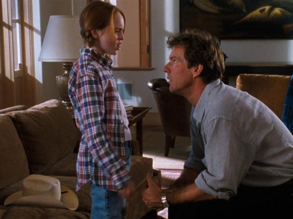 annie and her dad the parent trap