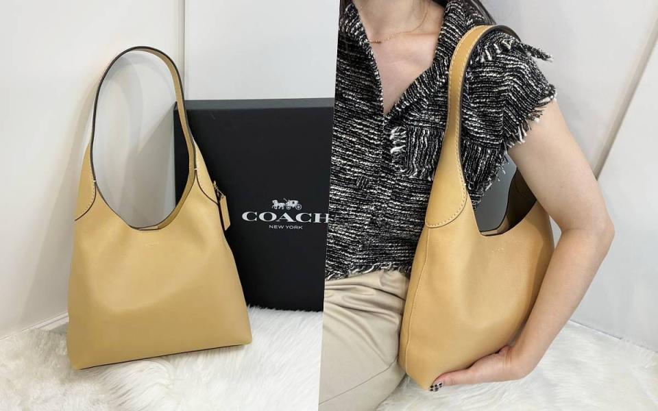 Coach Brooklyn 28肩背手袋 NT14,800  圖片來源：LOOKin編輯拍攝