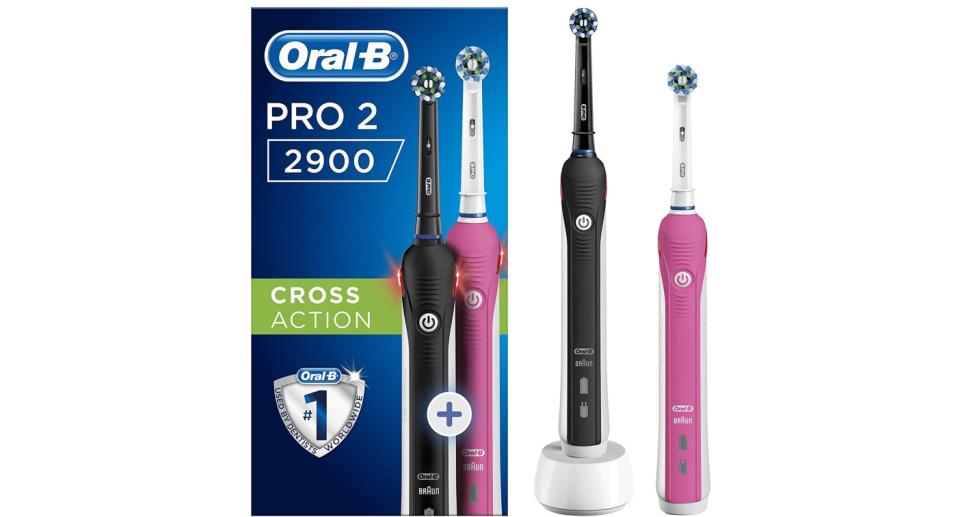 Oral-B Pro 2 Electric Toothbrush with Smart Pressure Sensor |Oral-B)