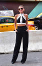 <p>Selema Gomez in a B&W Balmain crop top and high-waist black trousers.</p><p>The official start of summer meant that celebs spent the week baring skin and showing off their sexy style. Among them was Selena Gomez who was spotted in New York City wearing a Balmain crop top and high-waist black trousers while promoting her newest single Good For You.<br><br></p>