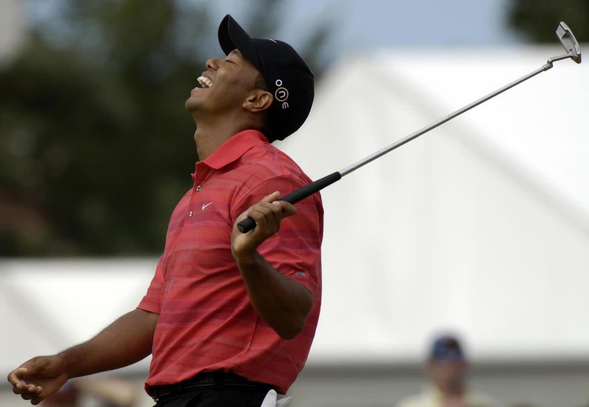 Tiger Woods won his fourth US PGA Championship on this day in 2007 (Rebecca Naden/PA) (PA Archive)