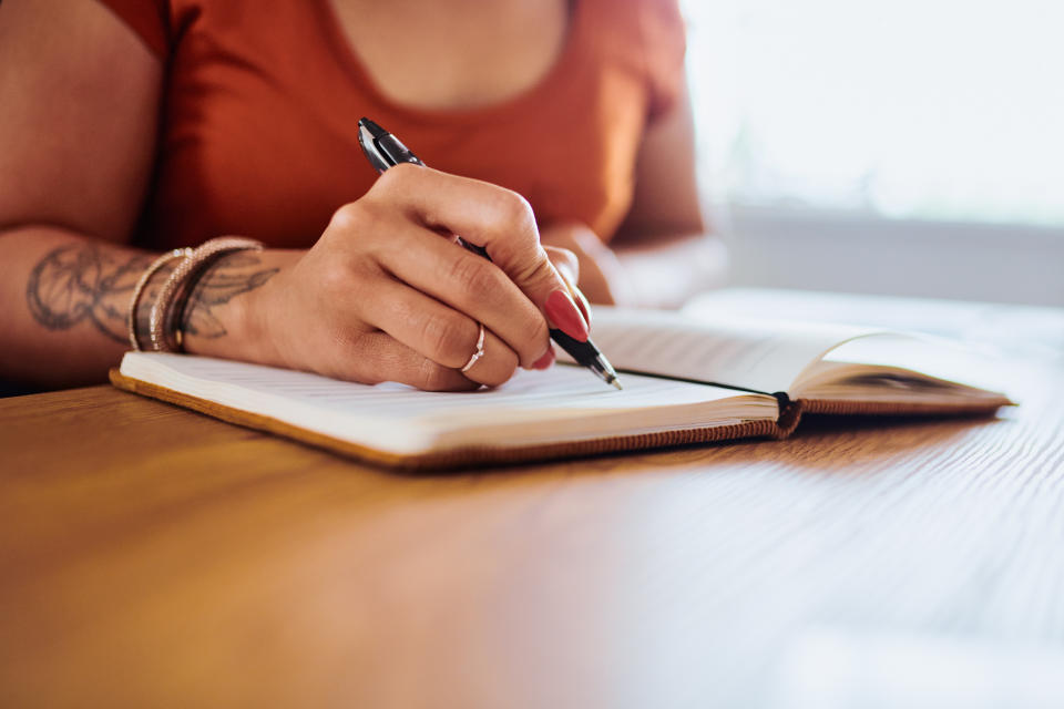 Dealing with extra stress and anxiety right now? Journaling is a healthy habit to add to your daily routine.  (Photo: LaylaBird via Getty Images)